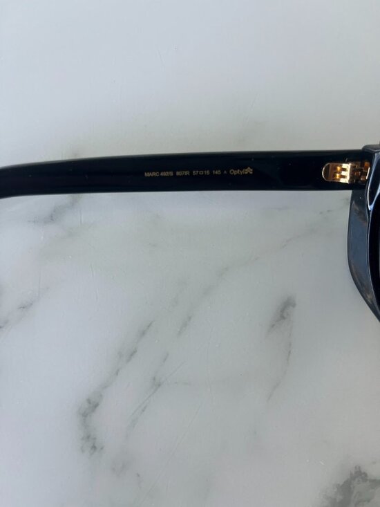 Marc Jacobs - Marc 492S Unisex Plastic Black Studded Sunglass main image 5